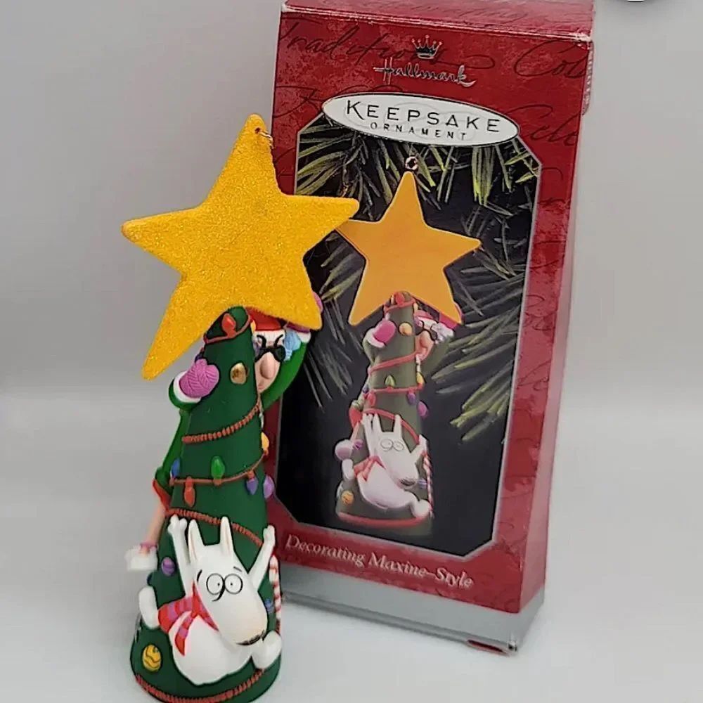 Hallmark Keepsake Ornament “Decorating Maxine Style”